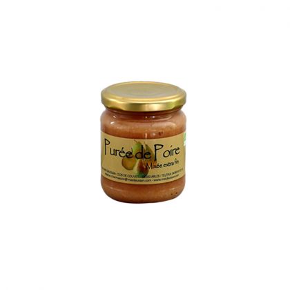 PUREE DE POIRE SANS SUCRES AJOUTES BIO MAS DAUSSAN 210G