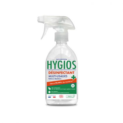 SPRAY DESINFECTANT EUCALYPTUS MULTI SURFACES HYGIOS 500ML