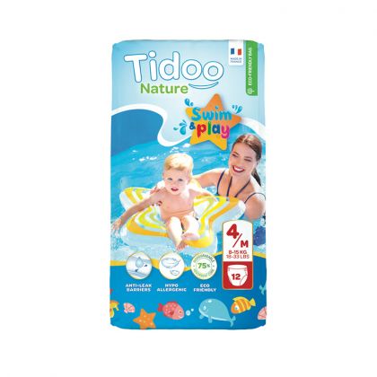 CULOTTES DE BAIN 8-15 KG TIDOO PAR 12 UNITES