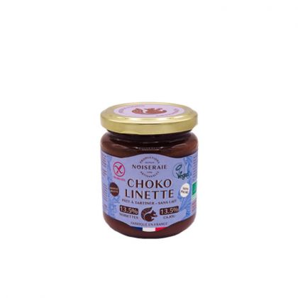 CHOCOLINETTE NOISETTE CAJOU BIO NOISERAIE 220G