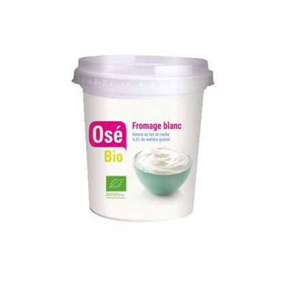 FROMAGE BLANC NATURE BIO OSE BIO 400G