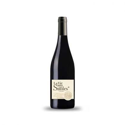 VIN ROUGE LA VIE SANS SULFITE COTE DU RHONE BIO 75CL