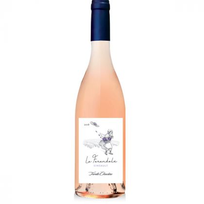 VIN ROSE IGP MEDITERRANNEE CINSAULT BIO 75CL