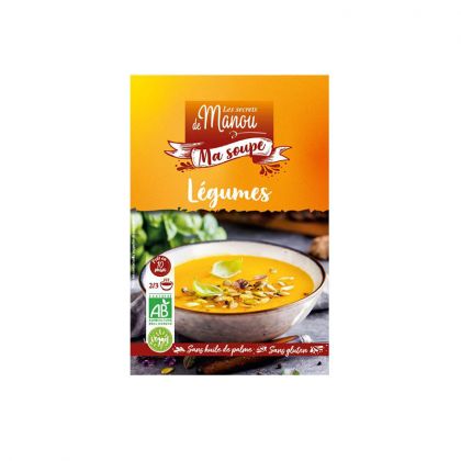 MA SOUPE DE LEGUMES BIO LES SECRETS DE MANOU 50G