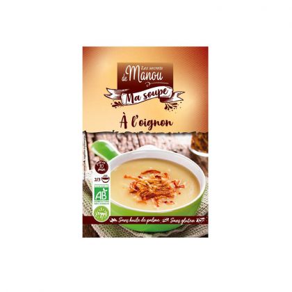 MA SOUPE A L'OIGNON BIO LES SECRETS DE MANOU 50G