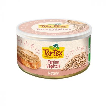 TERRINE VEGETALE NATURE BIO TARTEX 125G