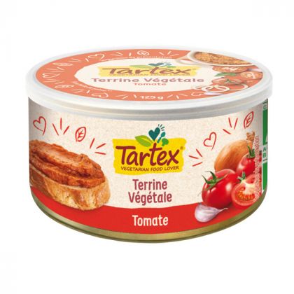 TERRINE VEGETALE HERBES DE PROVENCE BIO TARTEX 125G