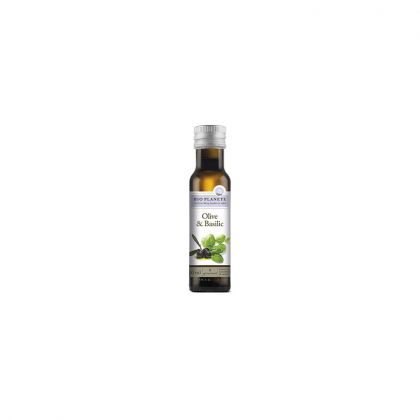 HUILE D'OLIVE + BASILIC BIO BIOPLANETE 100ML