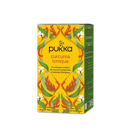INFUSION CURCUMA TONIQUE BIO PUKKA 36G