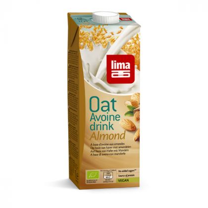 BOISSON VEGETALE AVOINE DRINK AMANDE BIO LIMA 1L