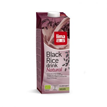 BOISSON VEGETALE BLACK RICE DRINK NATURAL BIO LIMA 1L