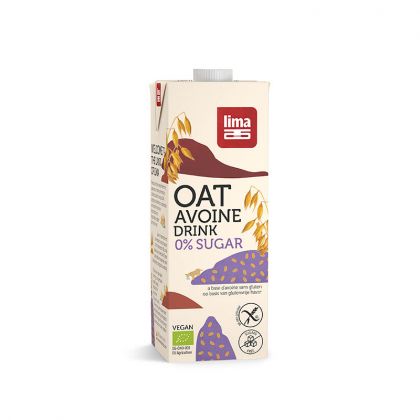 BOISSON VEGETALE OAT DRINK 0% SUCRE BIO LIMA 1L