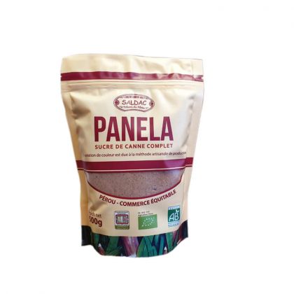 SUCRE DE CANNE COMPLET BIO PANELA SALDAC 500G