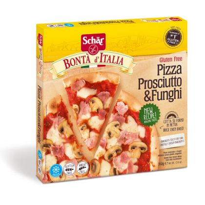 PIZZA JAMBON CHAMP FROMAGE SCHAR SURGELE 335G