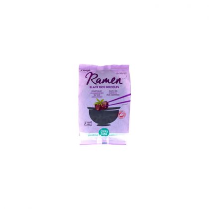 NOUILLES RAMEN RIZ NOIR SANS GLUTEN BIO TERRASANA 280G